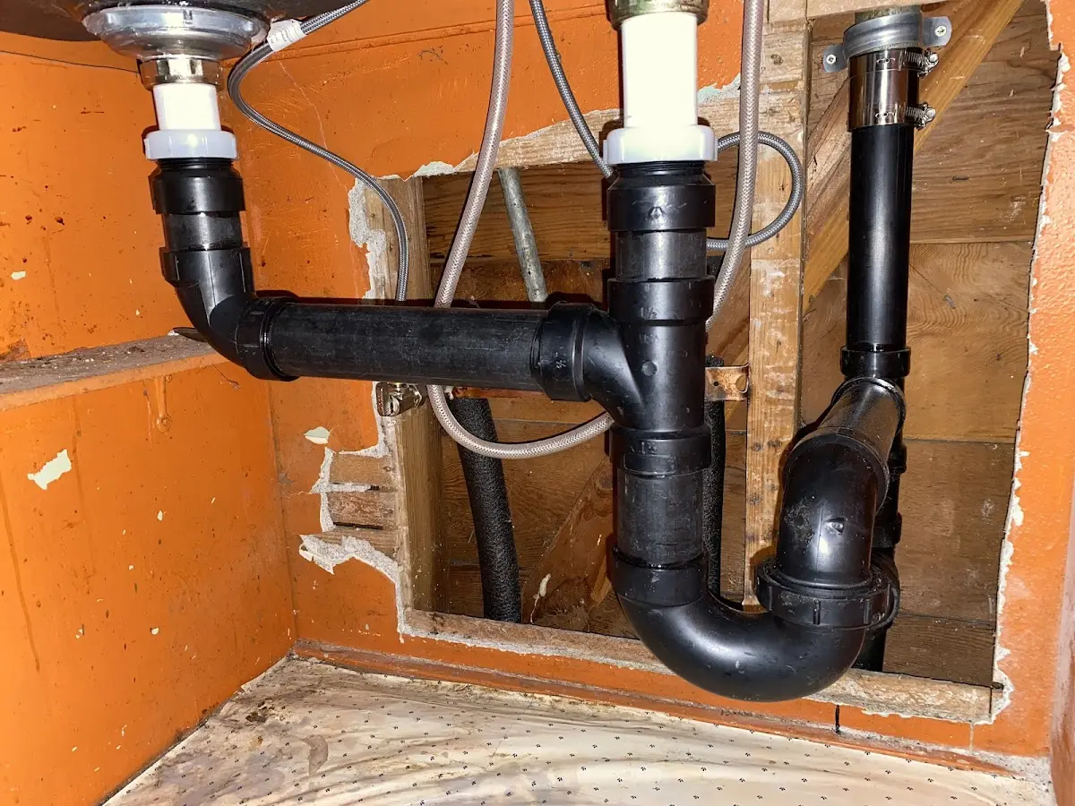 Professional Plumbing Inspection equipment and tools on the job in Groton
